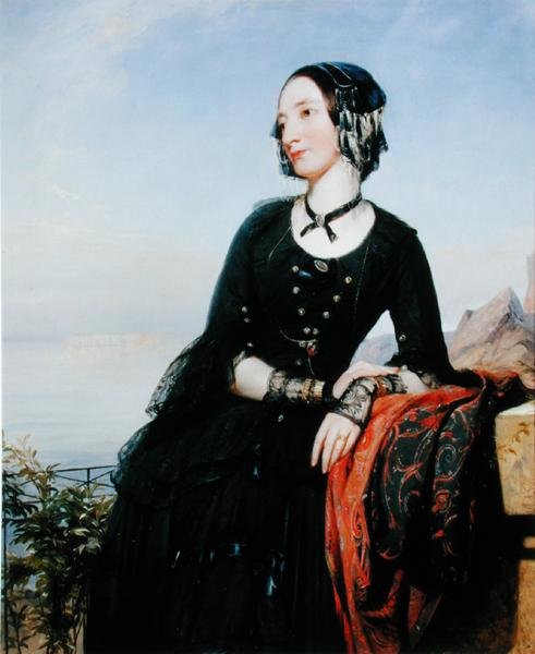Condessa de Shrewsbury de George Richmond