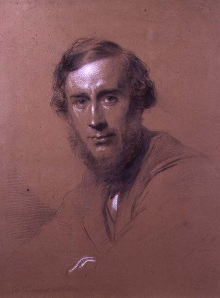 John Tyndall (1820-93) 1864 (lápis de cera) de George Richmond
