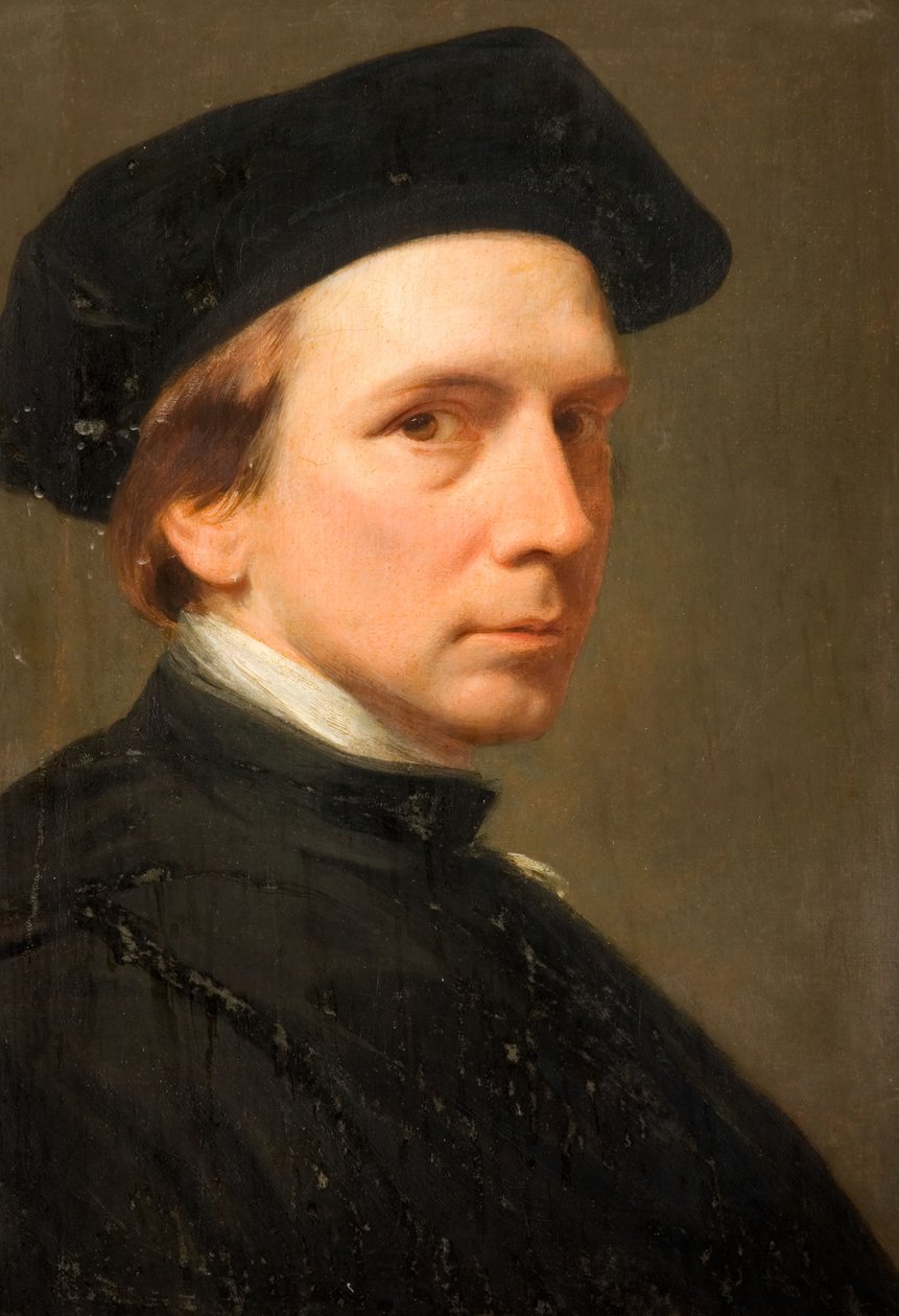 Retrato do Artista Auto-retrato, 1853-55. de George Richmond