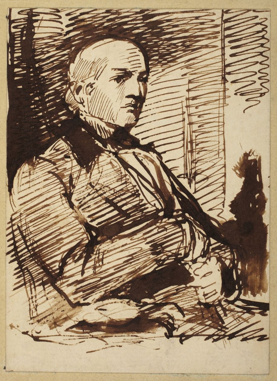 O homem sentado de George Richmond