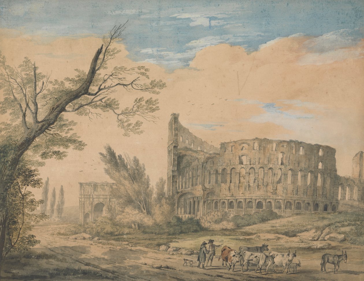 O Coliseu, Roma de George Robertson