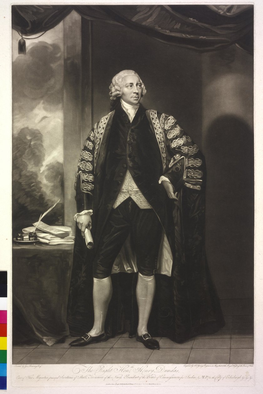 1º visconde de Melville Dundas de George Romney
