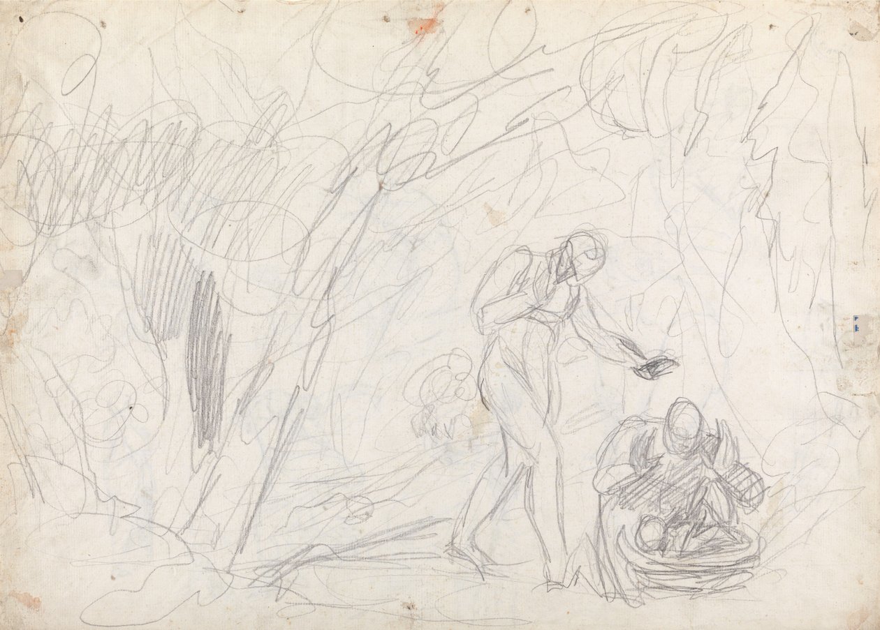 O abandono e o resgate de Perdita, em «A Peça de Inverno» de George Romney