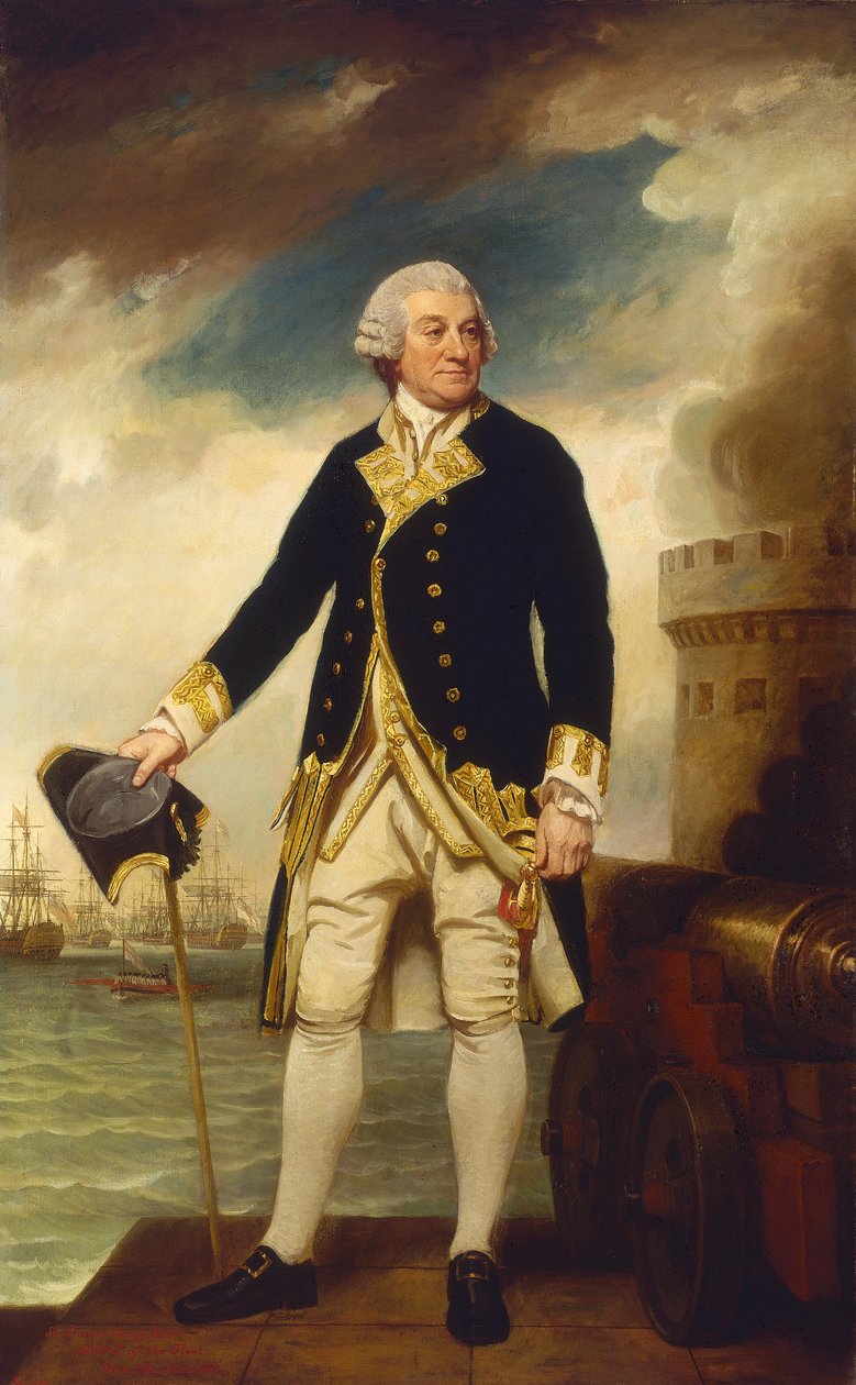 Almirante Sir Francis Geary (1709/10-1796) de George Romney