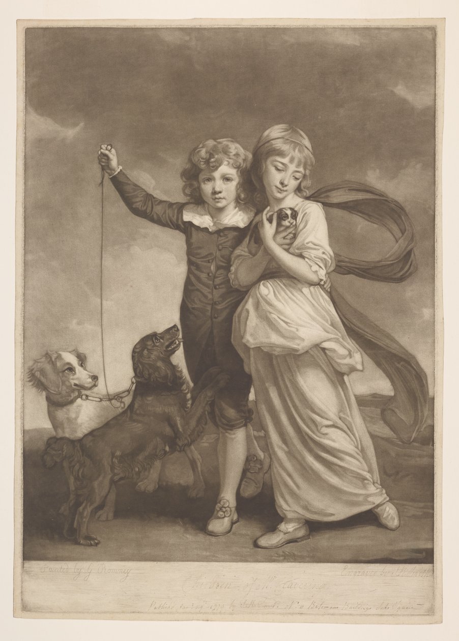 Os filhos do Sr. Clavering de George Romney