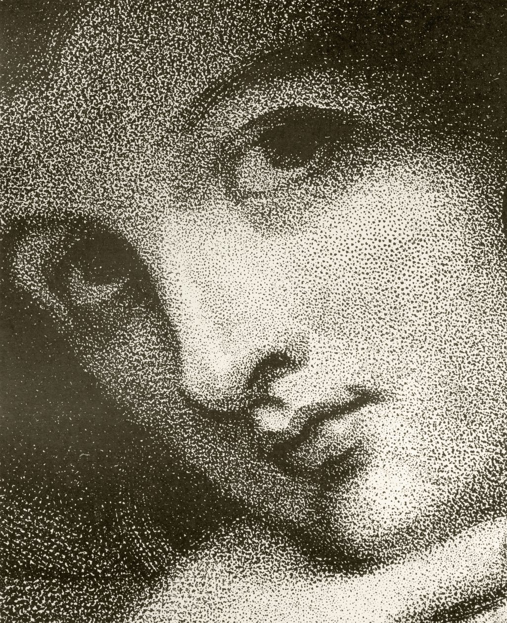Detalhe de Emma, Lady Hamilton, gravado por John Jones, de "The Print-Collector&39;s Handbook", de Alfred Whitman, publicado por George Bell und Sons, 1901 (ver 342808) de George Romney