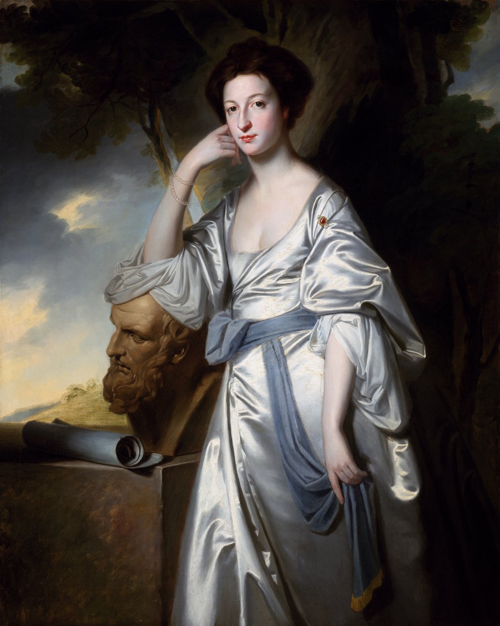 Elizabeth, senhora sem corte, c.1764 de George Romney