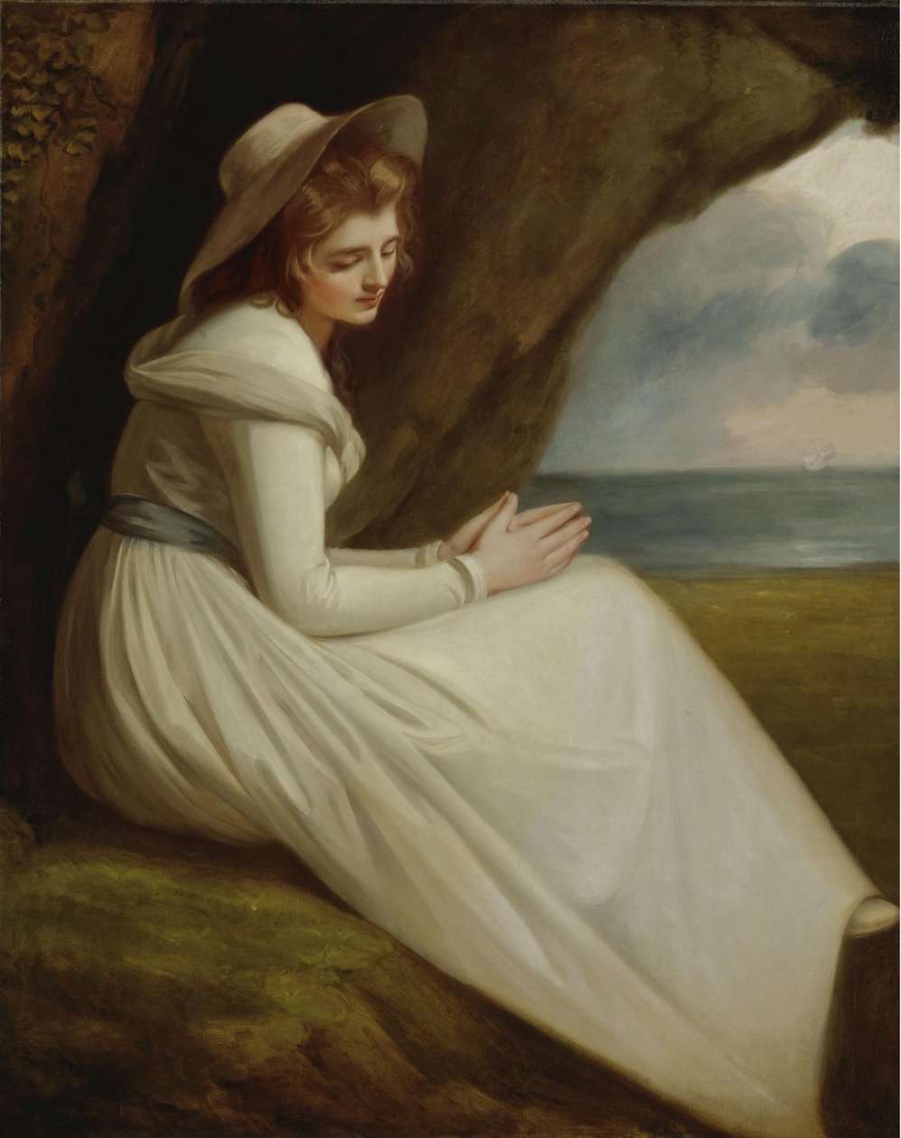 Emma, Lady Hamilton de George Romney