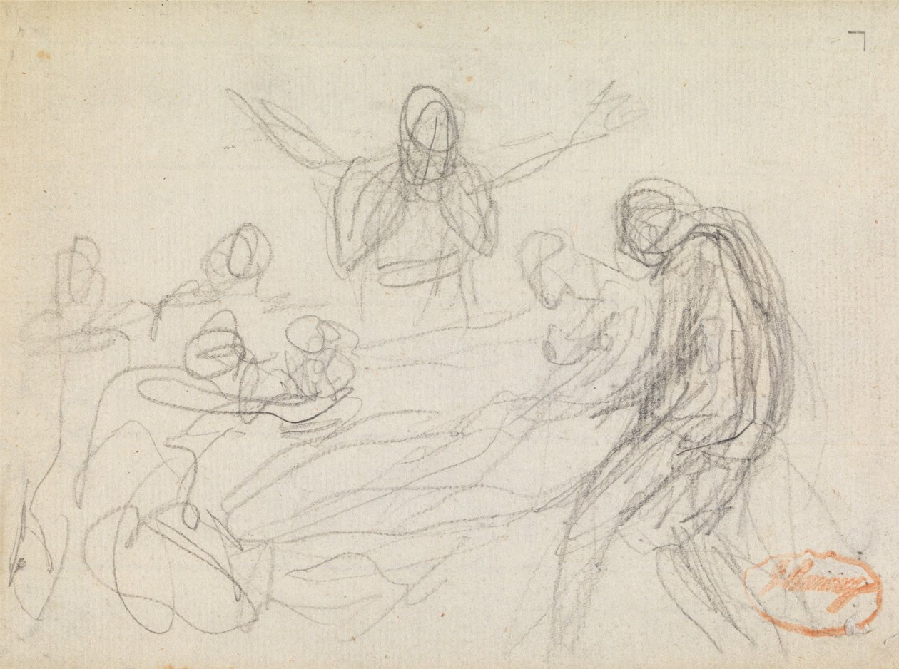 Estudo de Composição de Figura 11 de George Romney