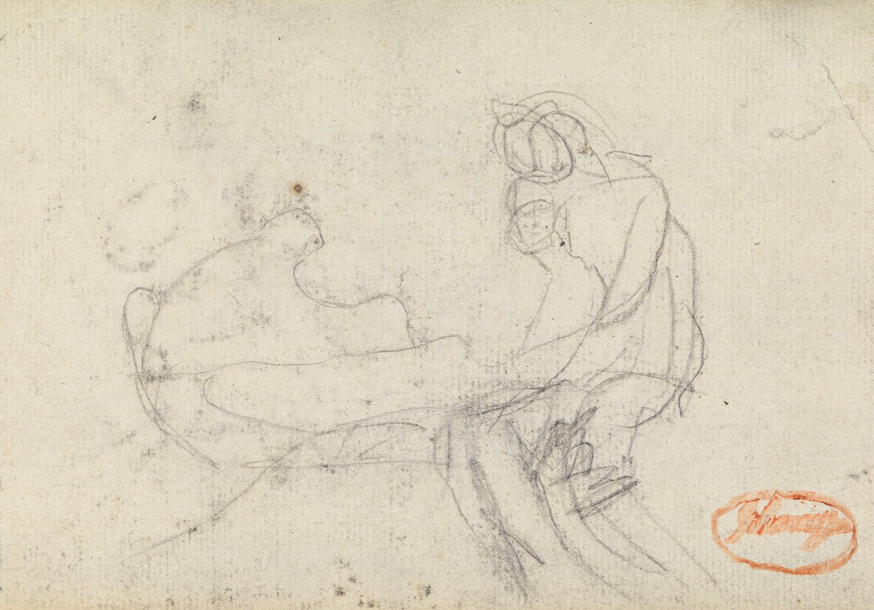 Figura Estudo de composição 13 de George Romney