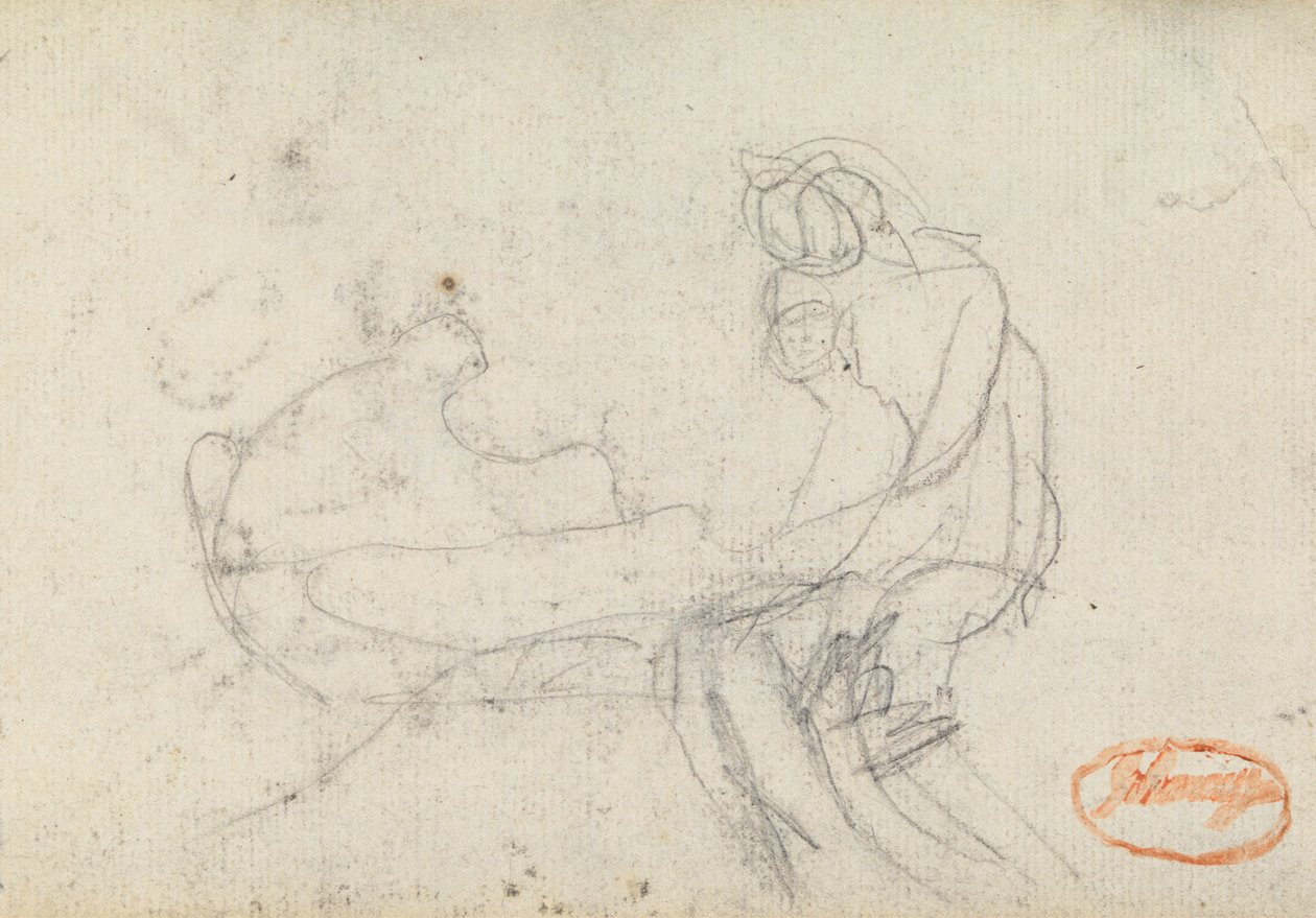 Estudo de Composição de Figura 13 de George Romney