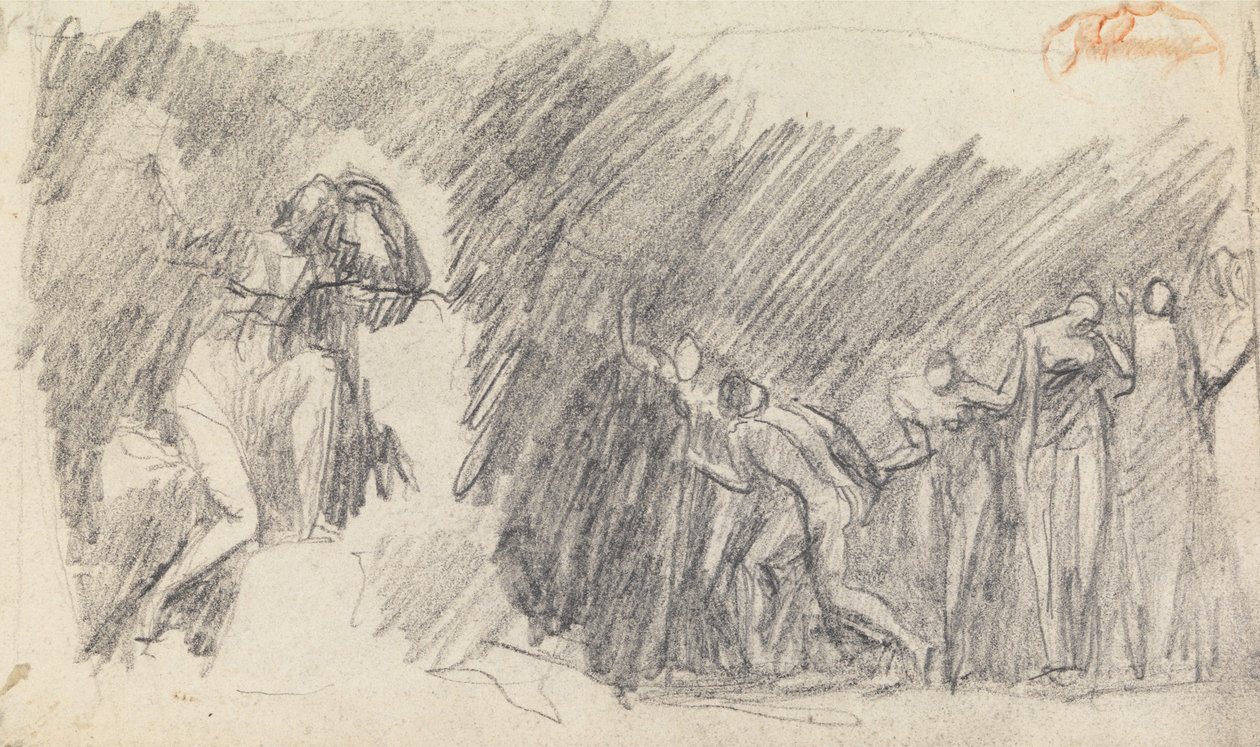 Estudo de Composição de Figura 5 de George Romney