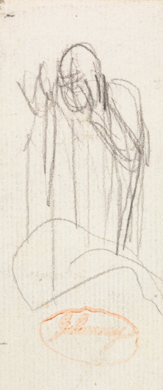 Estudo da figura 1 de George Romney
