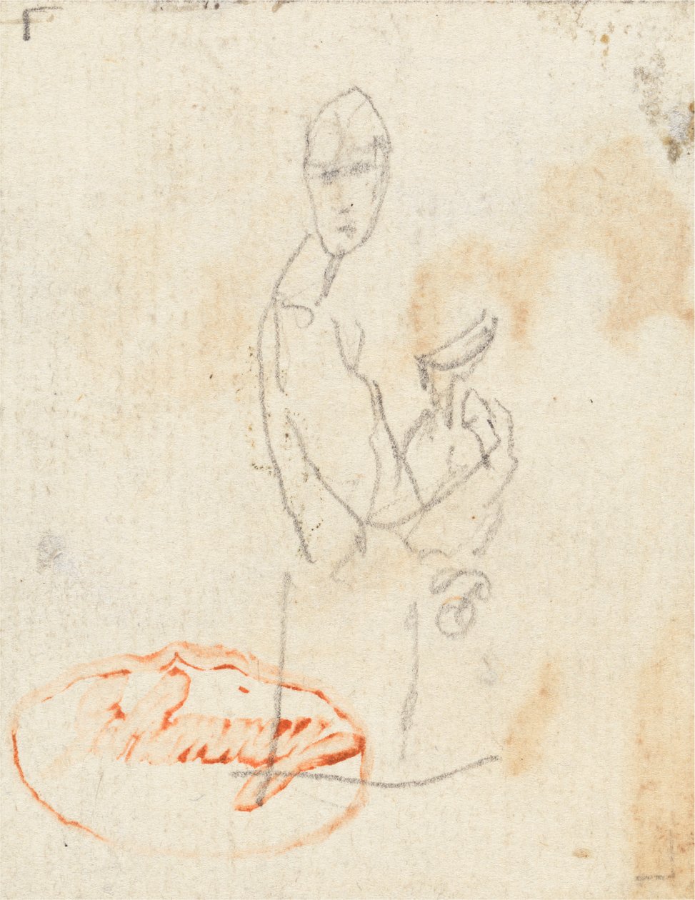 Estudo da figura 2 de George Romney