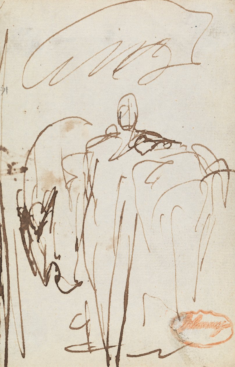 Estudo da figura 8 de George Romney