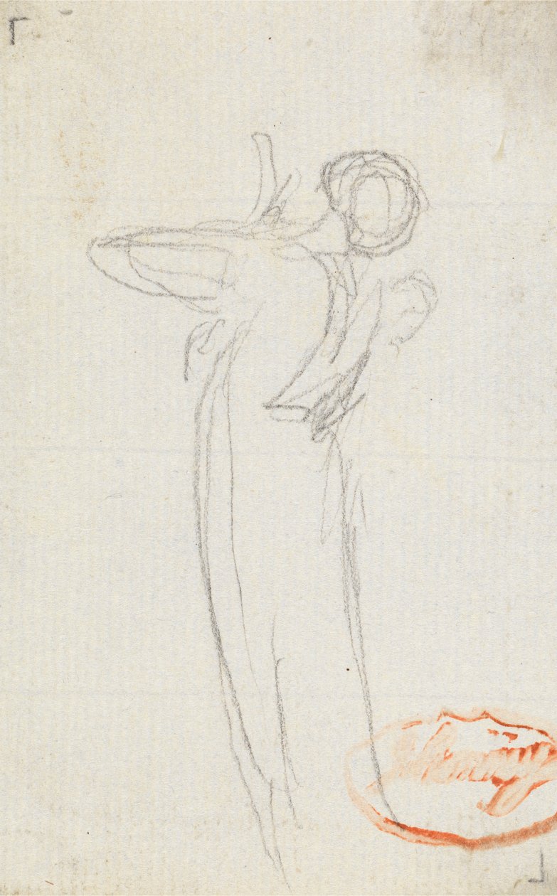 Estudo da figura Onze de George Romney