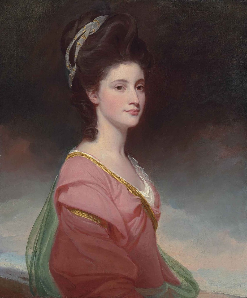 George Romney - Elizabeth Ramus de George Romney
