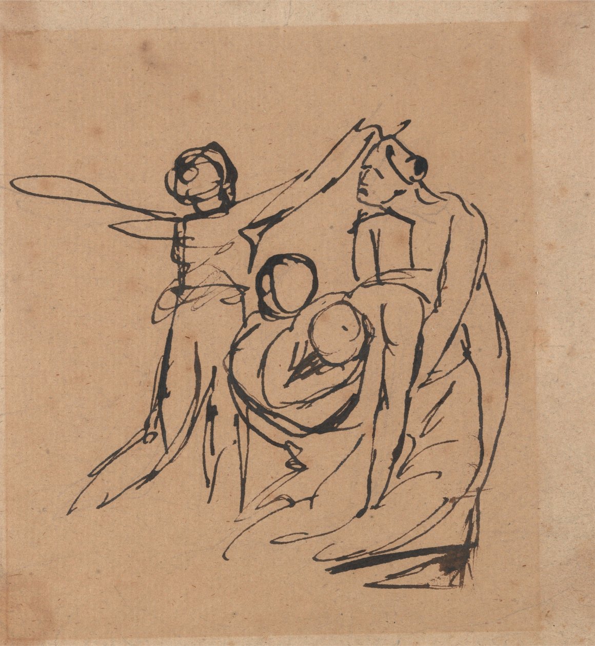 Grupo de luto de George Romney