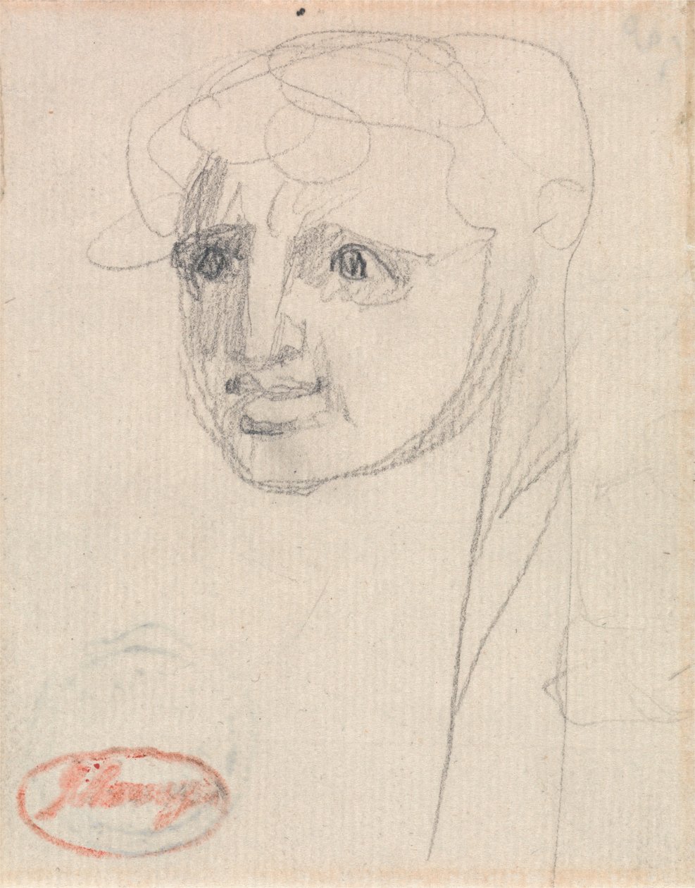 Cabeça de uma rapariga de George Romney