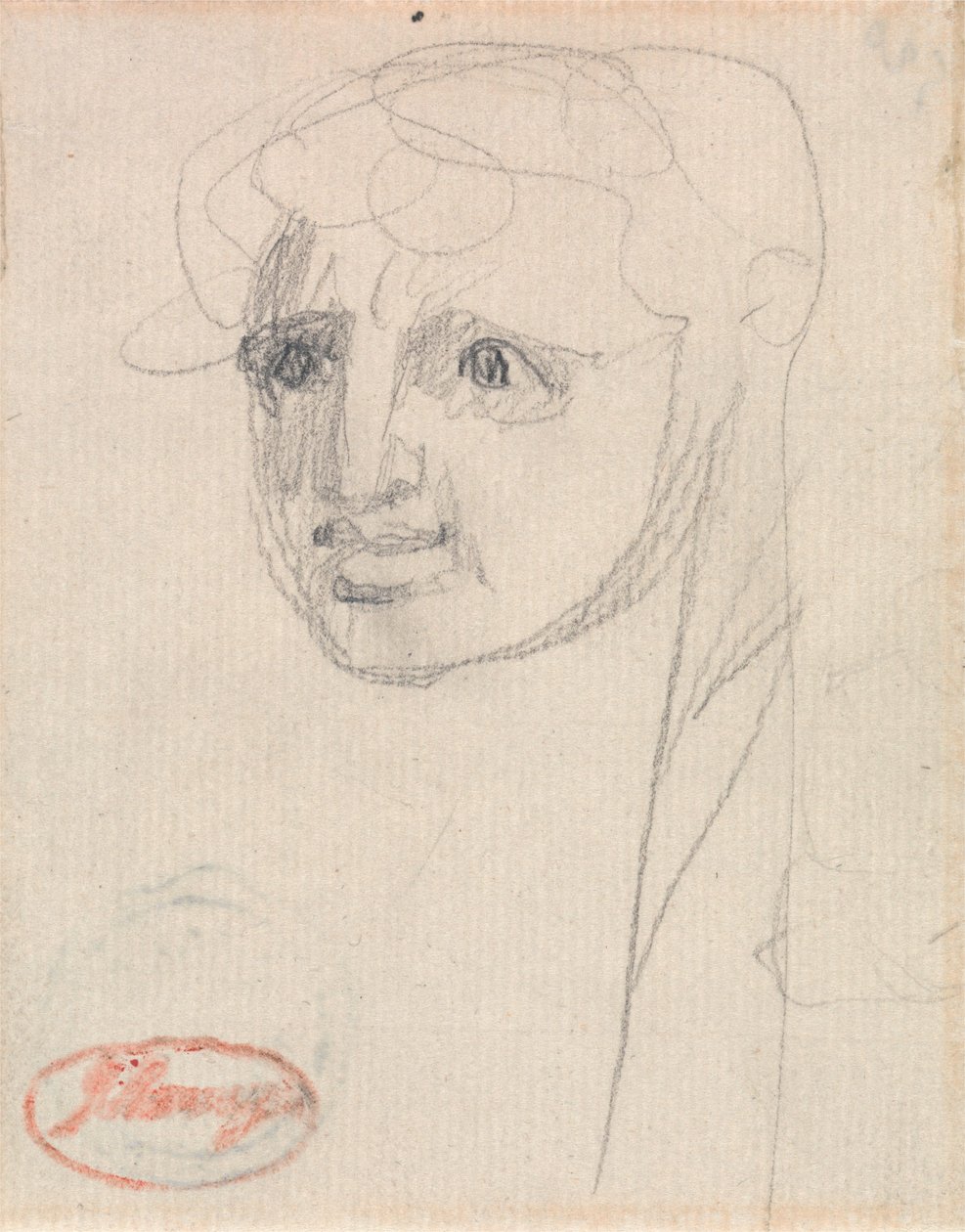 Cabeça de uma rapariga de George Romney