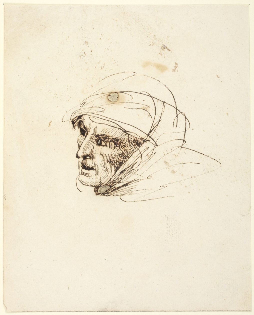 Cabeça de uma mulher de George Romney