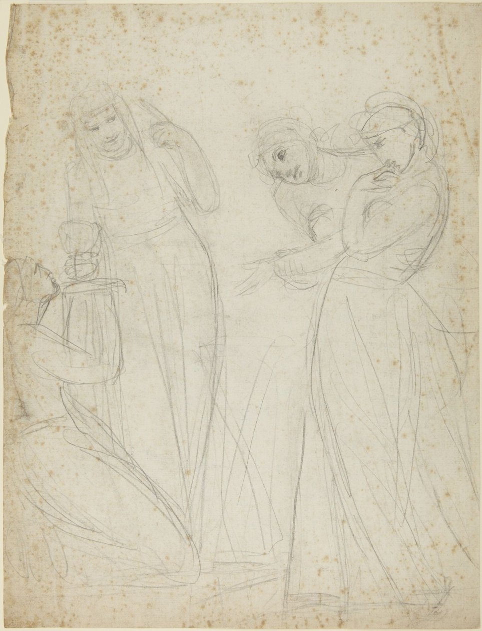 A iniciação de uma ninfa rústica de George Romney