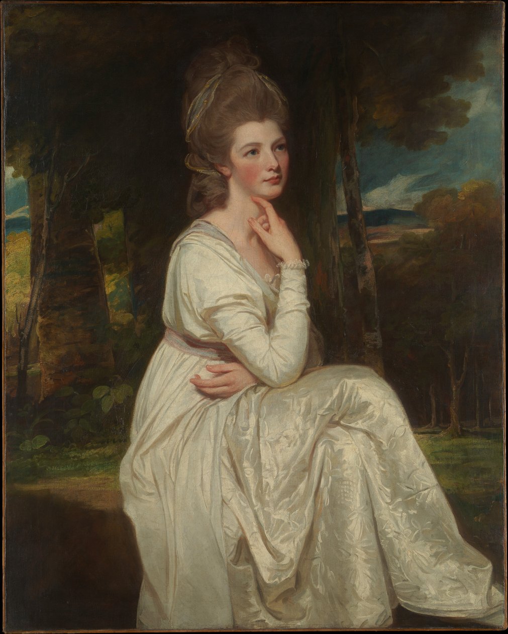 Lady Elizabeth Stanley (1753–1797), condessa de Derby de George Romney