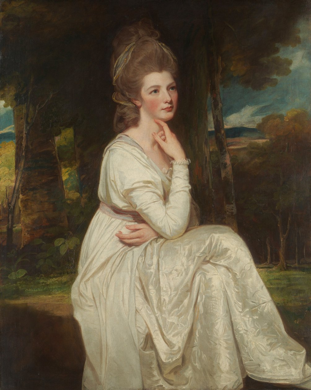 Lady Elizabeth Stanley, Condessa de Derby de George Romney