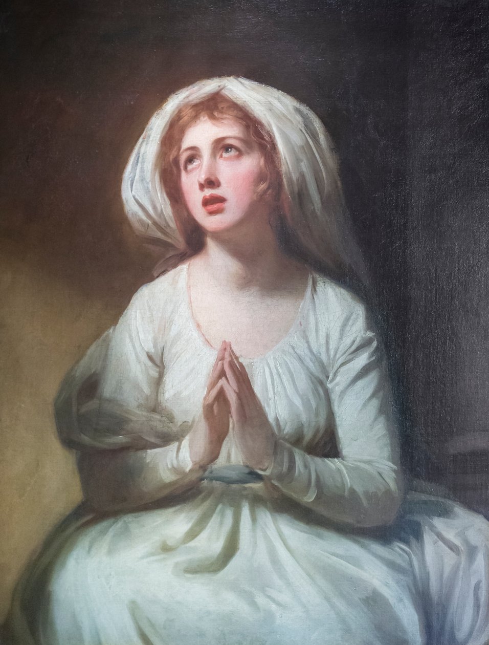 Lady Hamilton em oração de George Romney