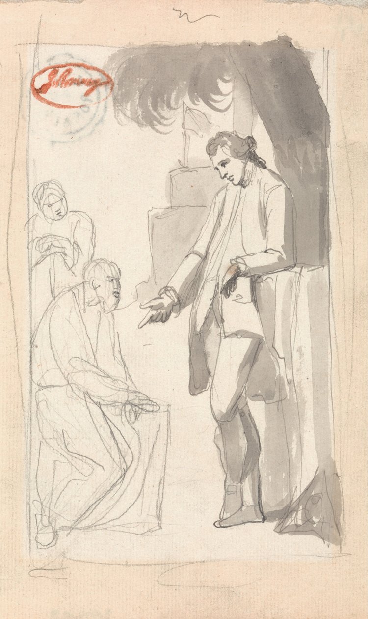 O Major Thomas Pearson e o Brahman de George Romney
