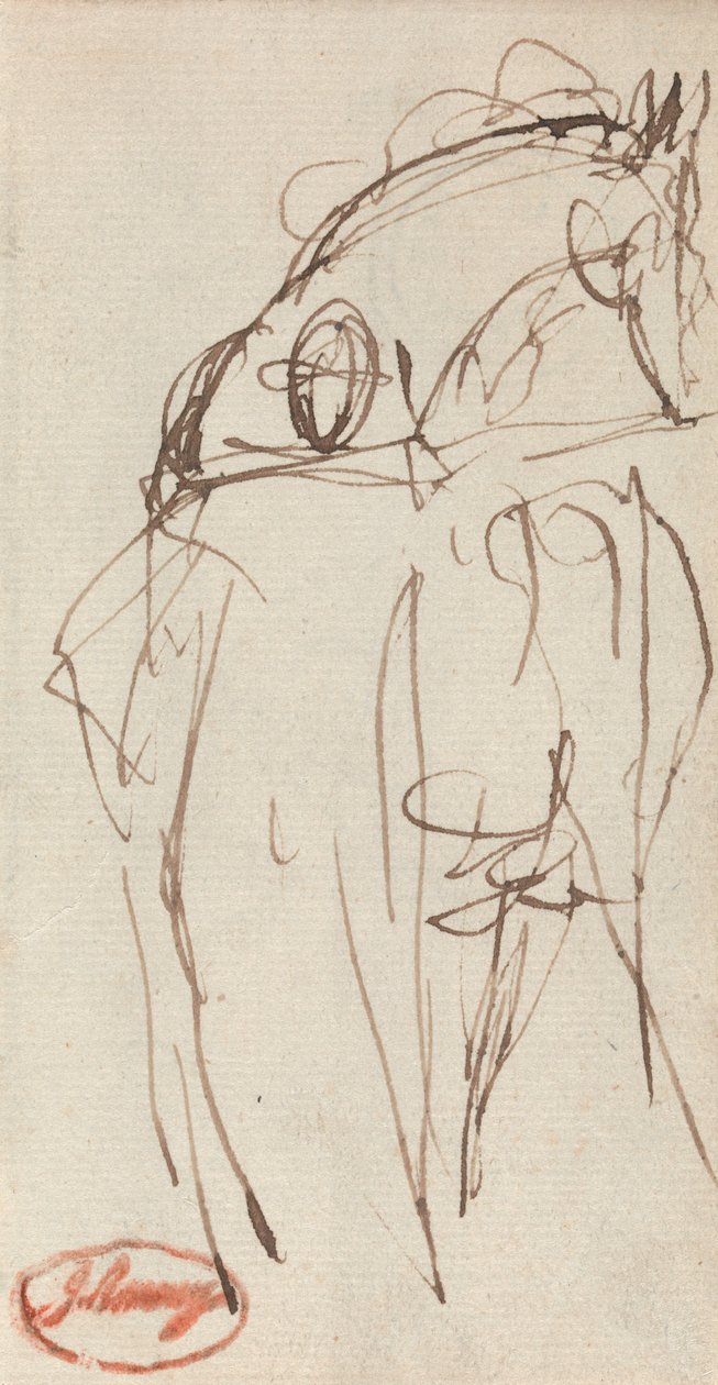 O Homem e o Cavalo de George Romney