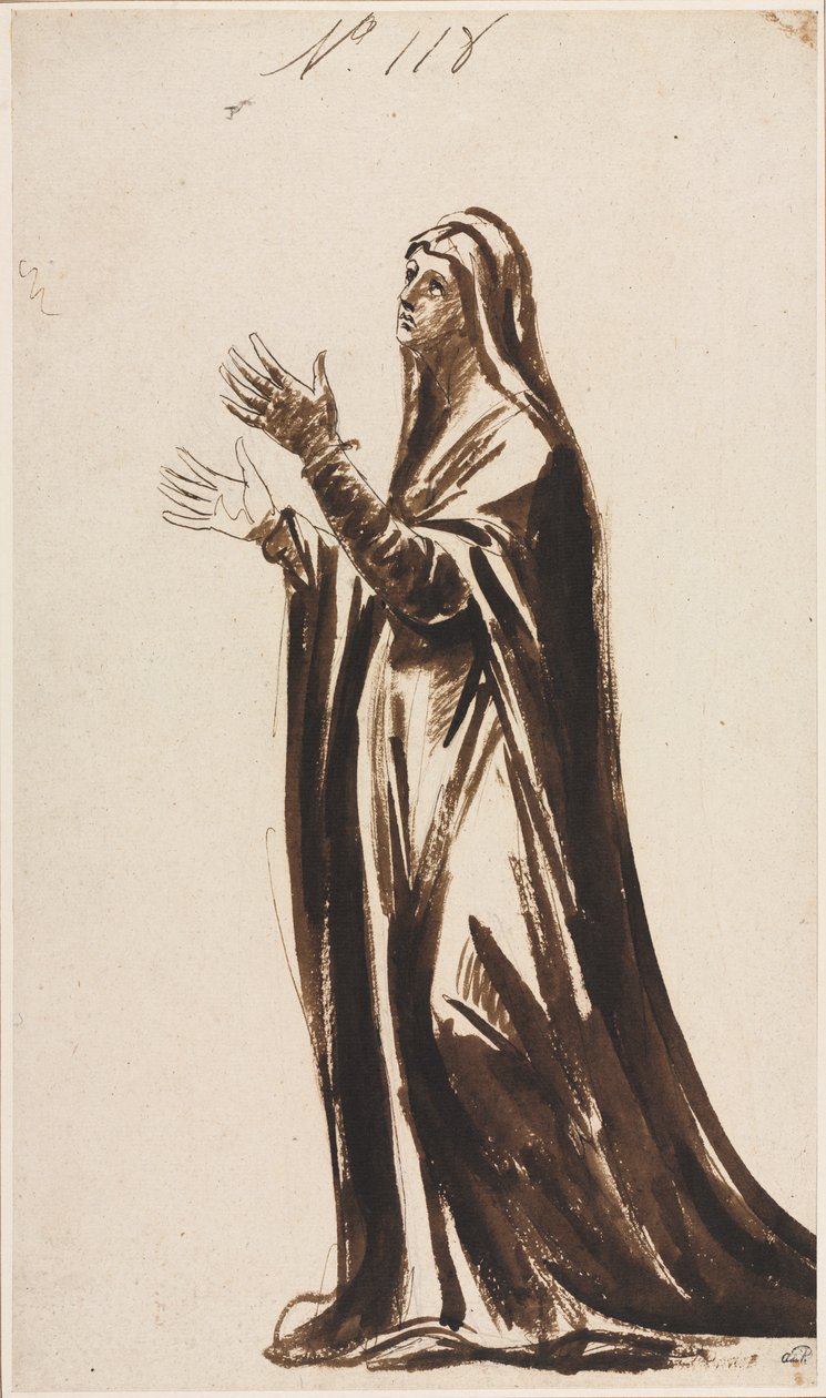 Mater Dolorosa (Mãe de Luto) de George Romney