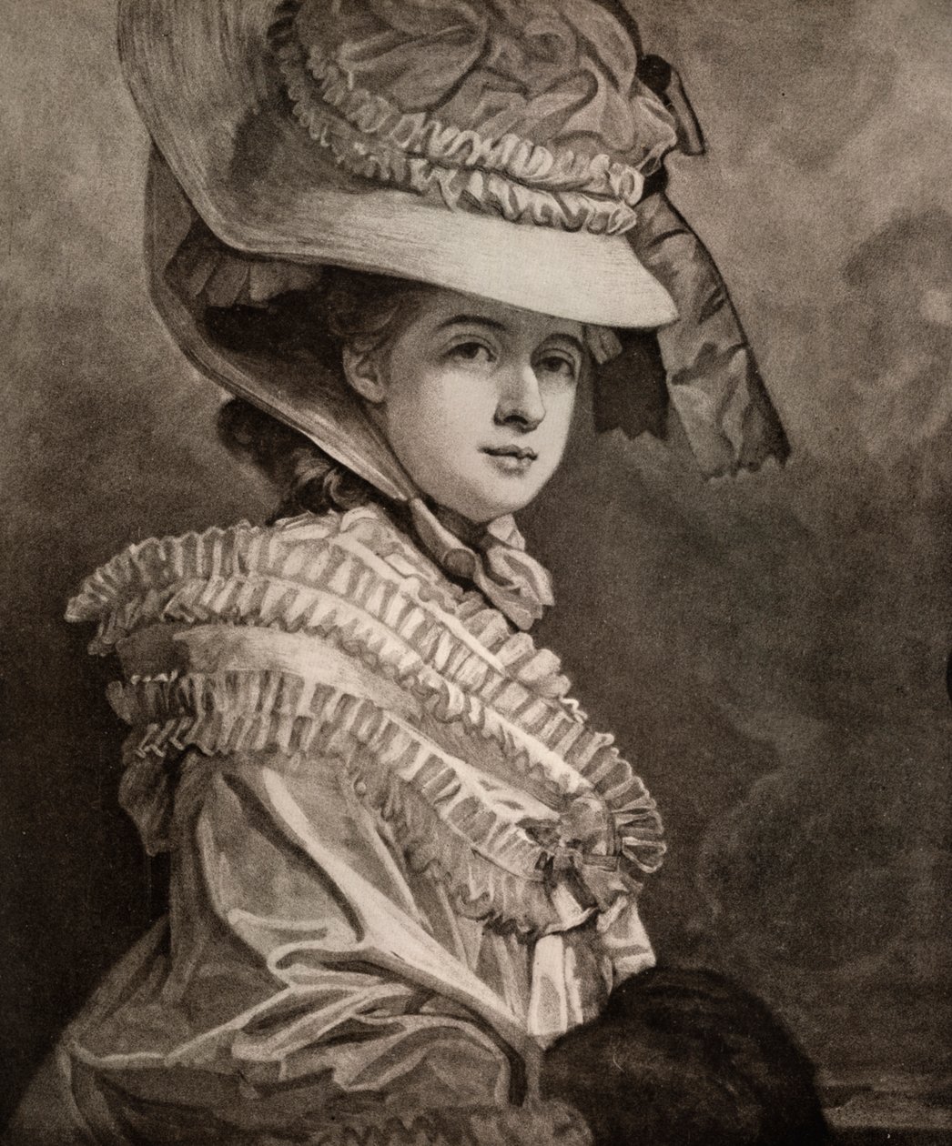 Senhorita Cumberland, final do século XVIII, 1912. de George Romney