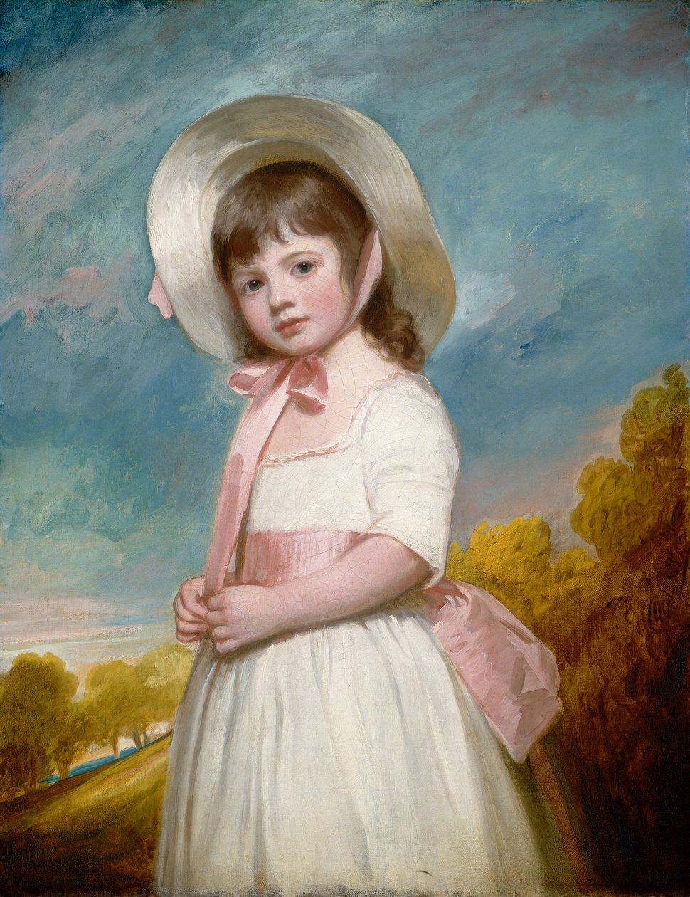 Senhorita Juliana Willoughby, 1781-1783. de George Romney