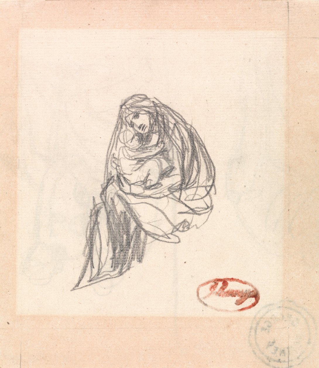 Mãe e filho de George Romney