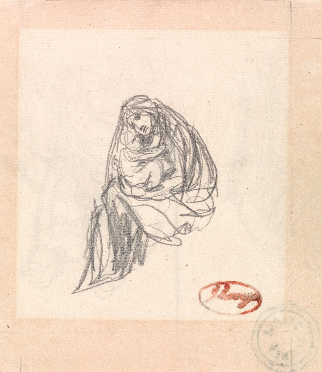 Mãe e Filho de George Romney