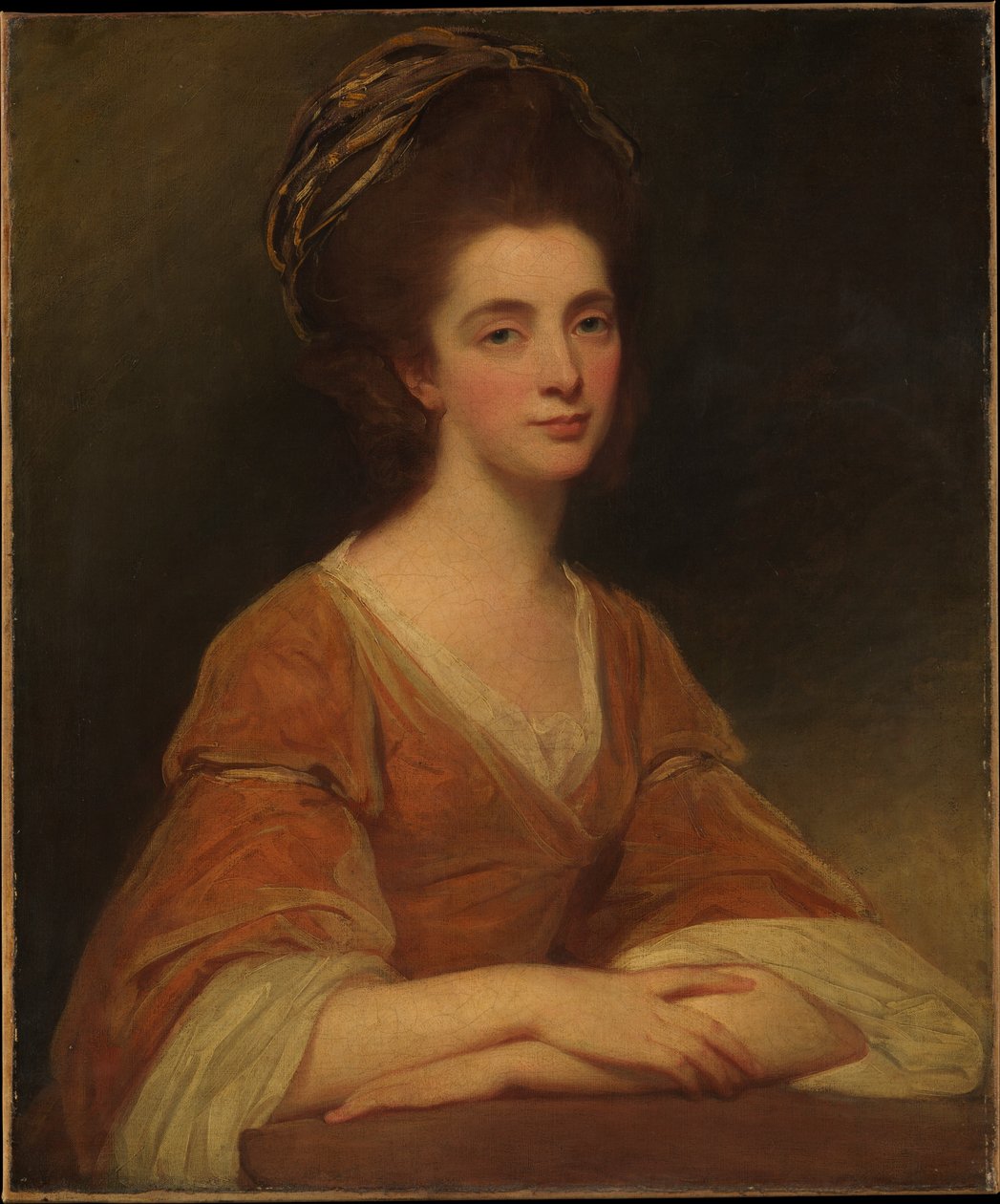 Sra. Charles Frederick (Martha Rigden, falecida em 1794) de George Romney
