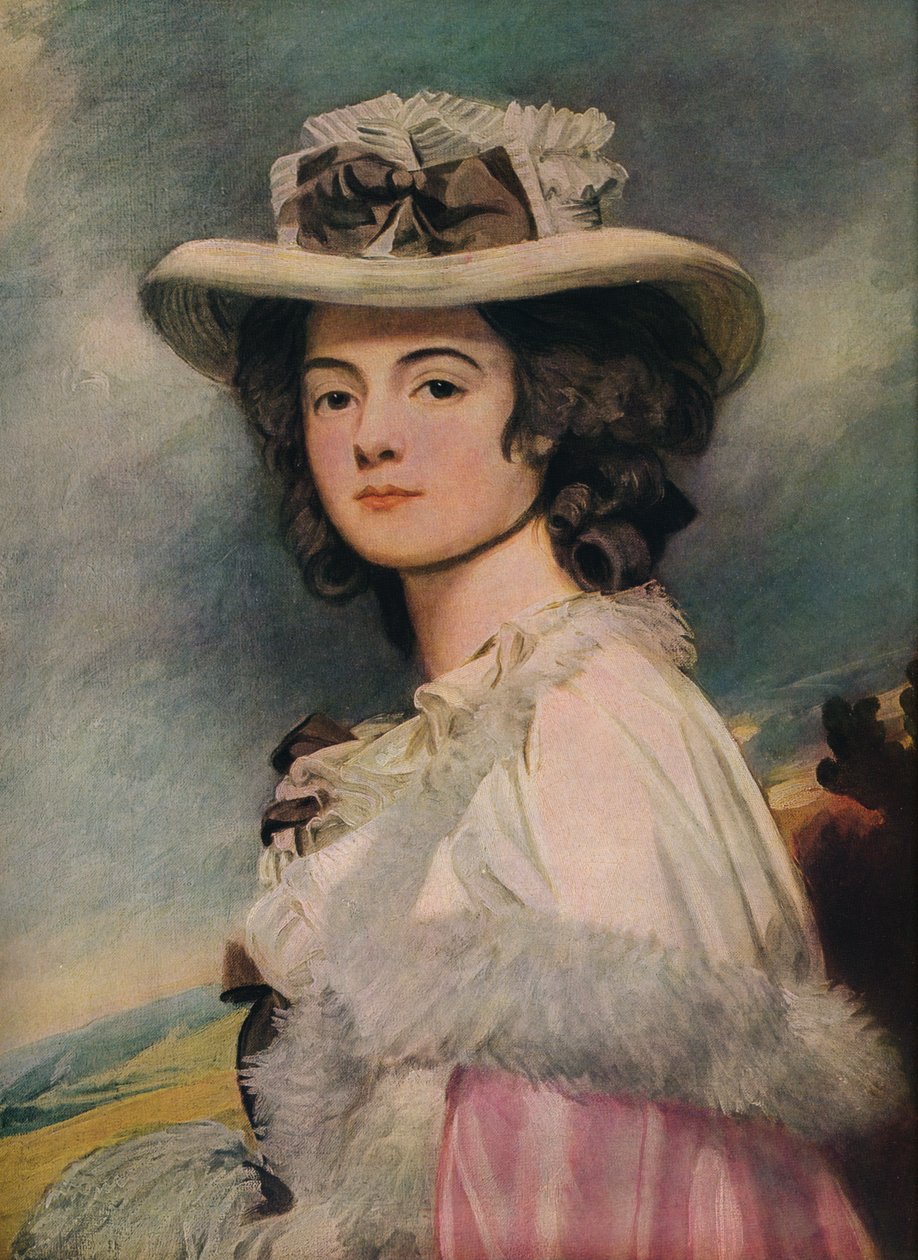 Senhora Davies Davenport, 1782-1784 de George Romney