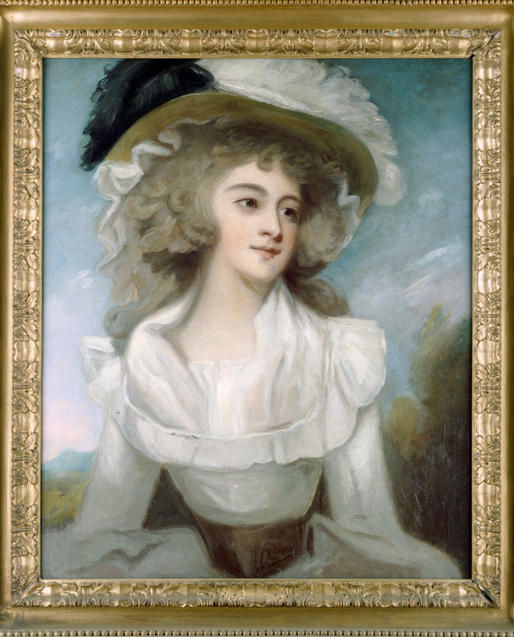 Sra. Tickell (óleo sobre tela) de George Romney