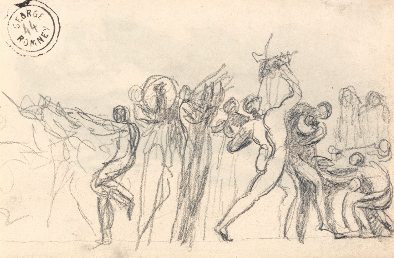 Os Filhos de Noé em Júbilo de George Romney