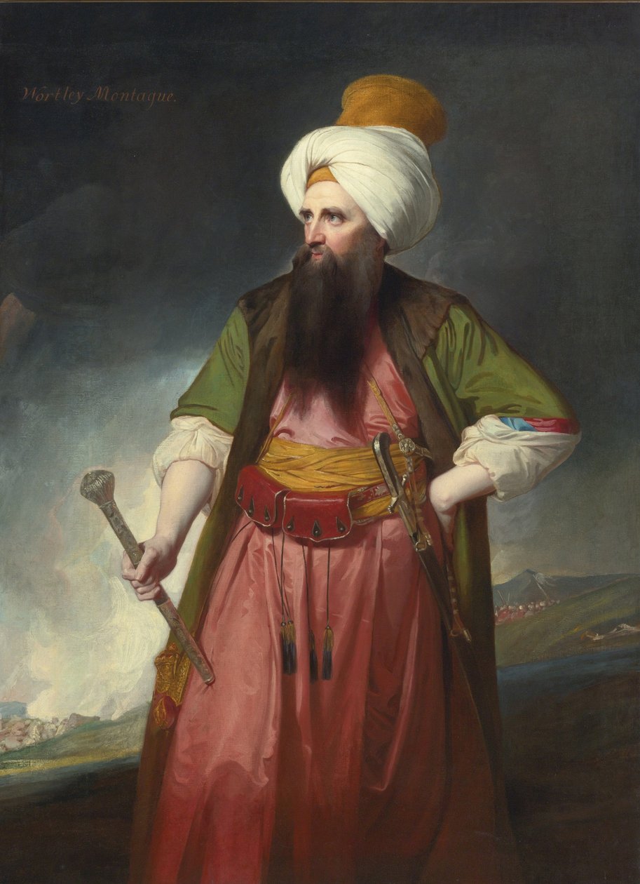Retrato de Edward Wortley Montagu 1713-1776 de George Romney