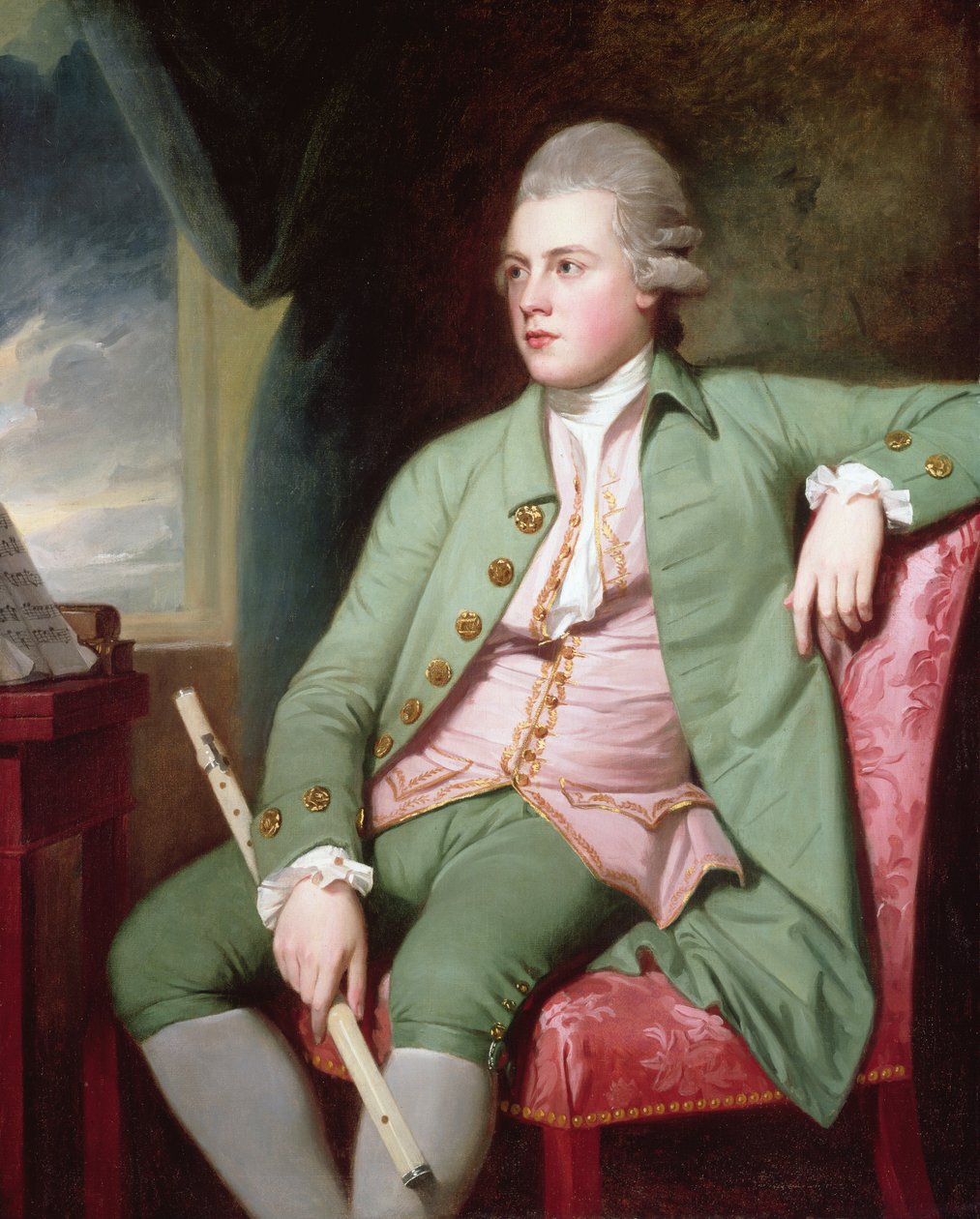 Retrato de Francis Lind de George Romney