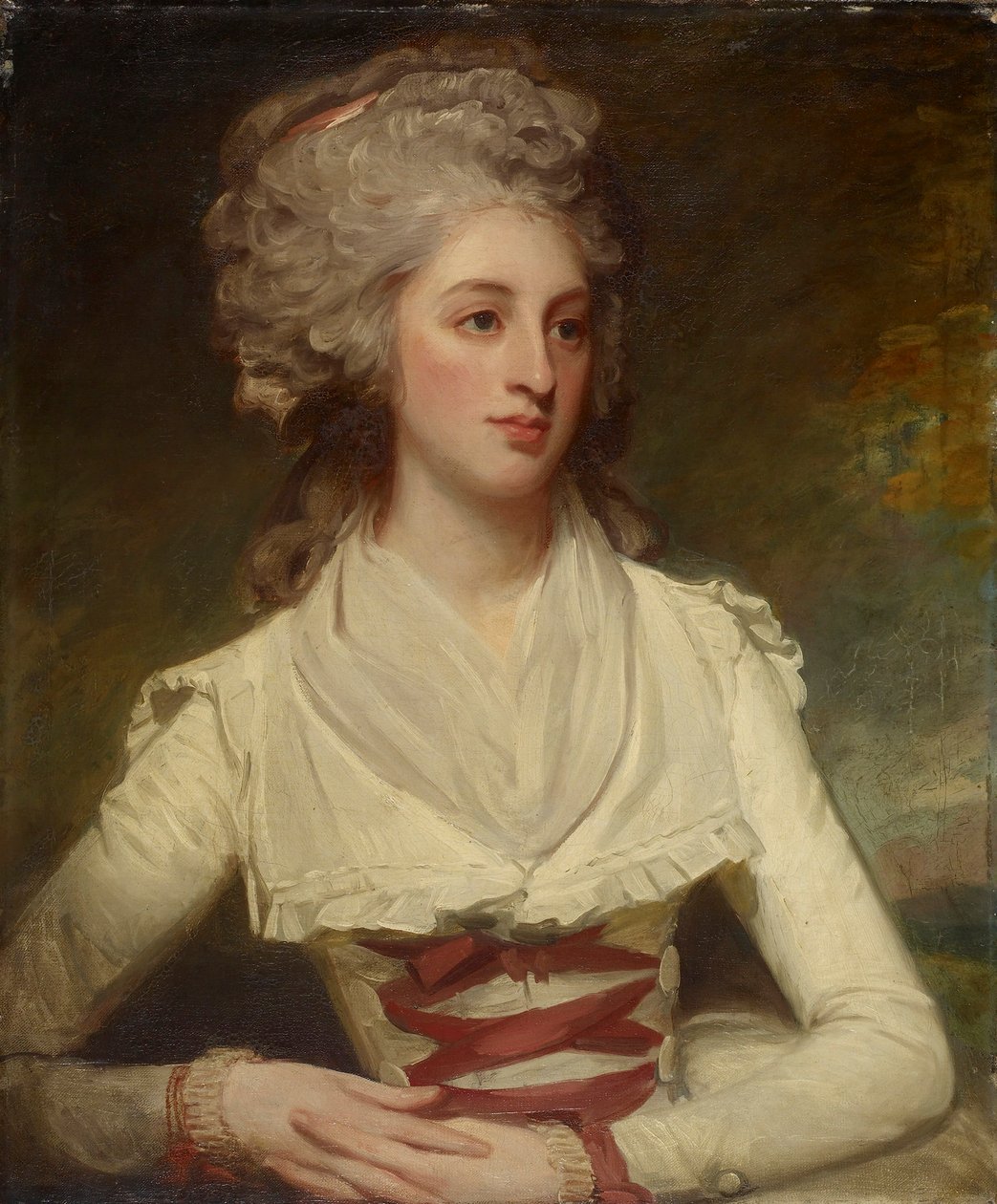 Retrato da Srta. Matilda Lockwood de George Romney