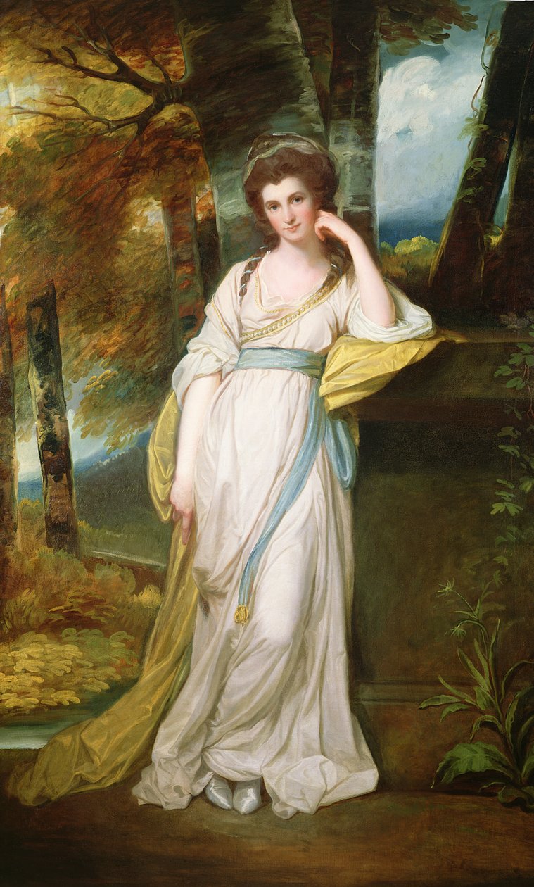 Retrato da Sra. Henry Maxwell de George Romney