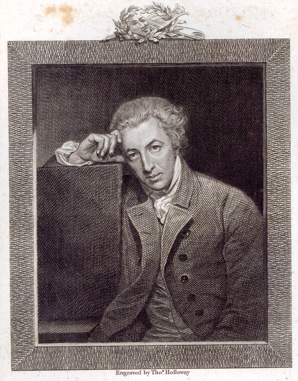 Retrato de William Hayley de George Romney