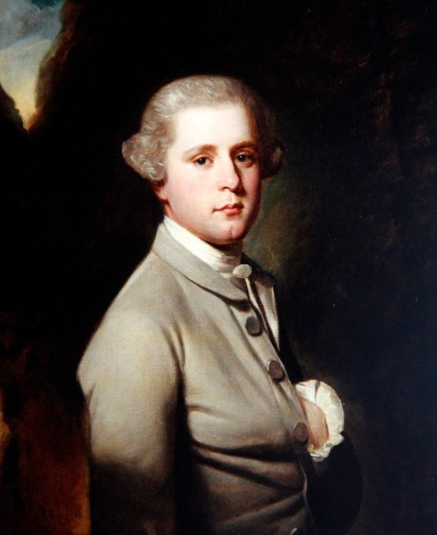 Retrato de um Cavalheiro, c.1770 (óleo sobre tela) de George Romney