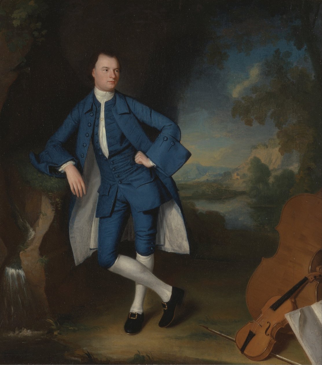 Retrato de um homem de George Romney