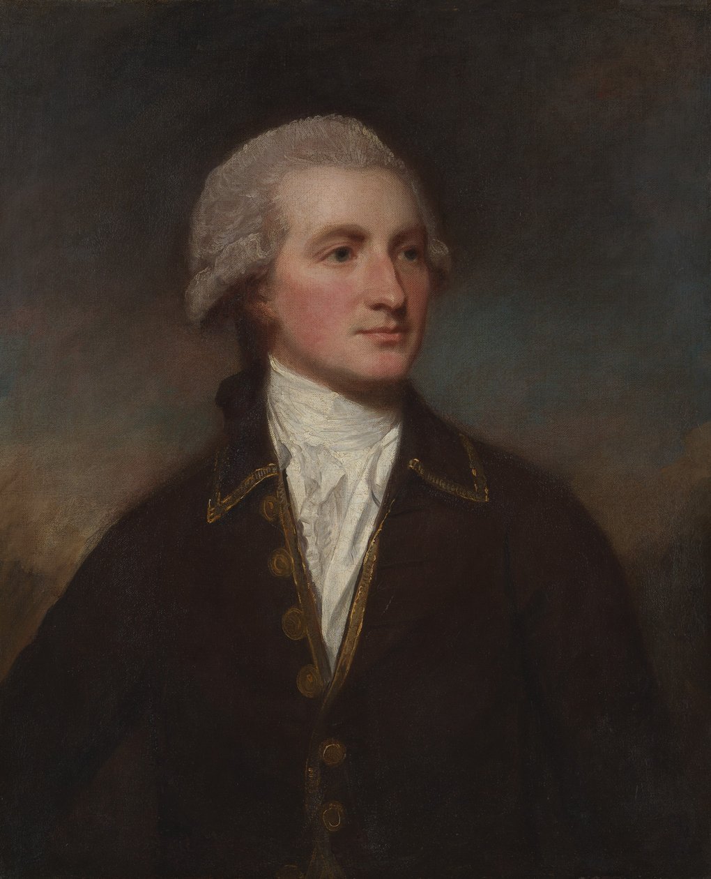 Retrato de um homem. de George Romney