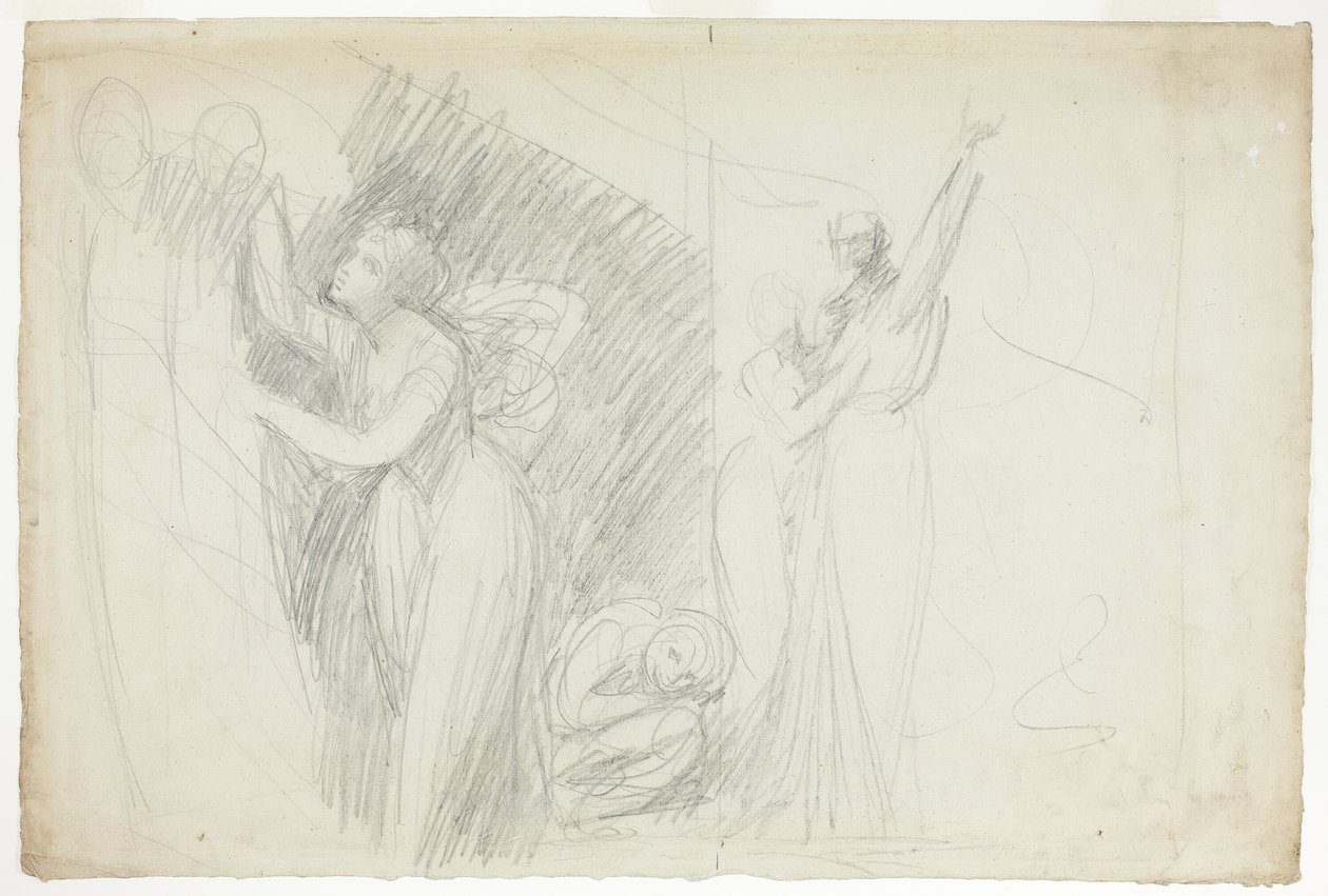 Próspero, Miranda e Caliban, de A Tempestade de George Romney