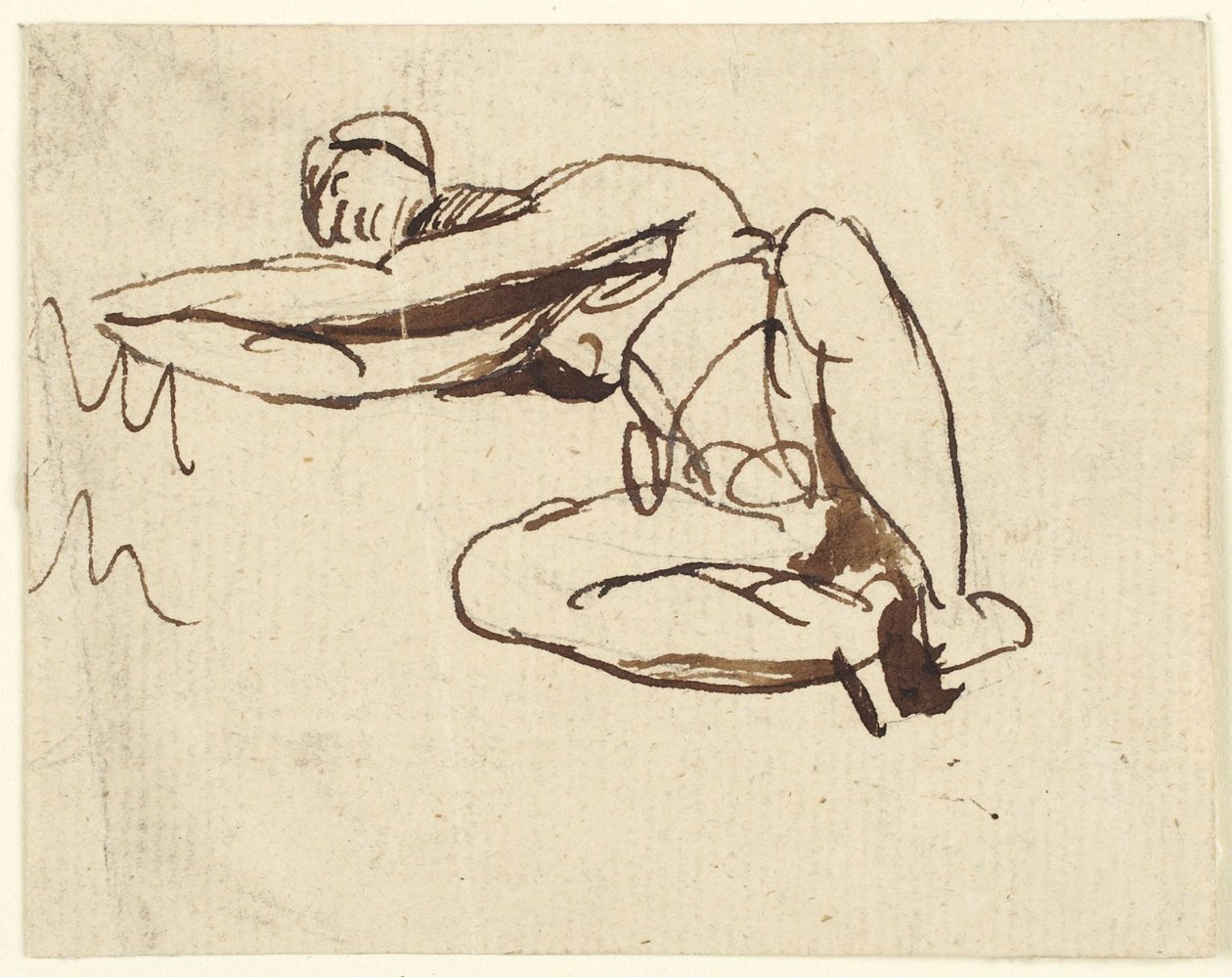 Figura reclinada de George Romney